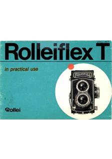 Rollei Rolleiflex T manual. Camera Instructions.